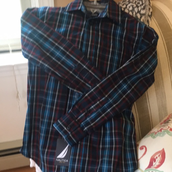 Nautica long sleeve dress shirt - Picture 1 of 2